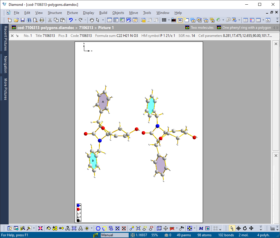 Screenshot of structure picture in A4 page layout