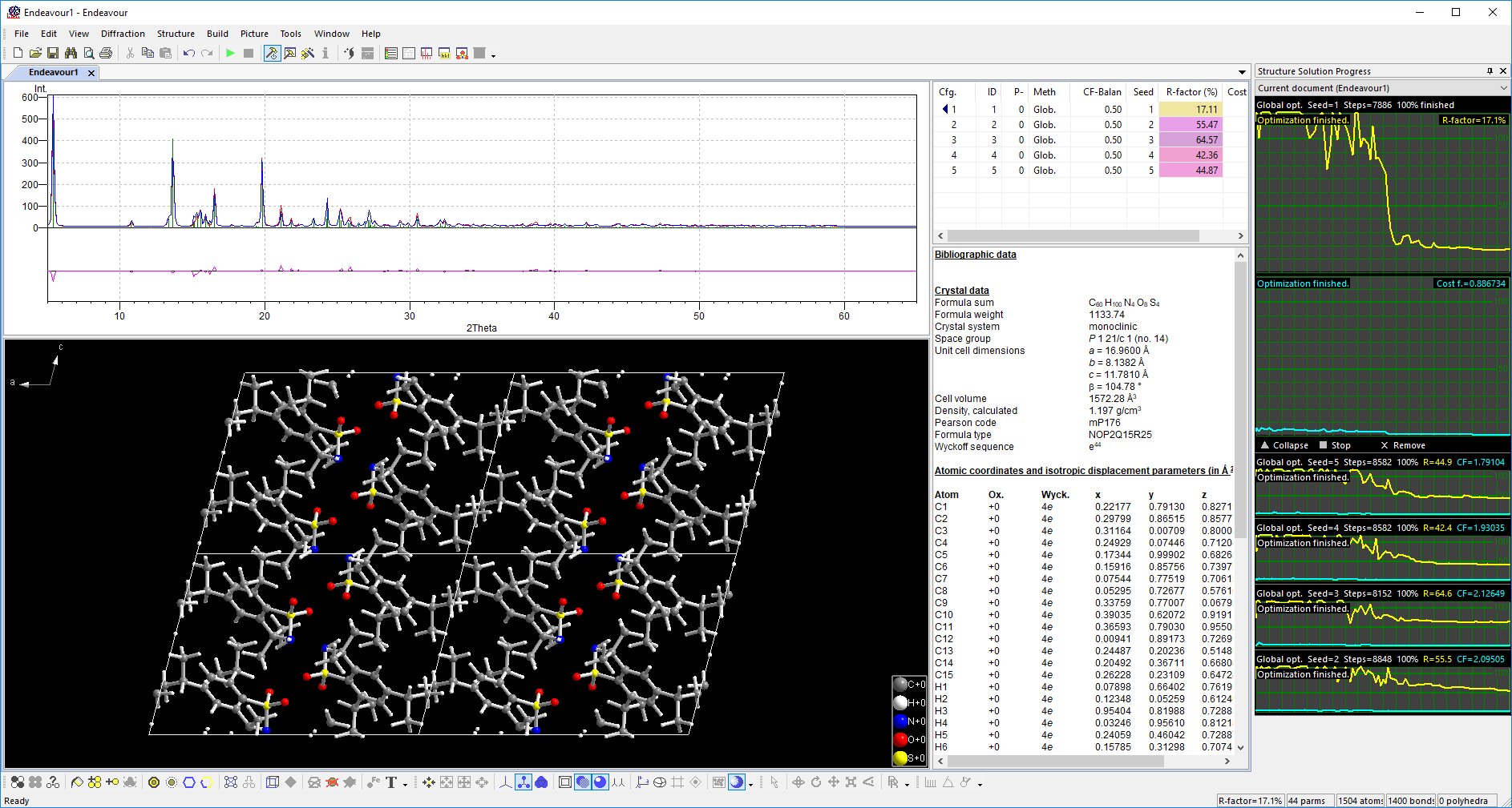Screenshot of Endeavour